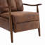 Fauteuil avec cadre en bois