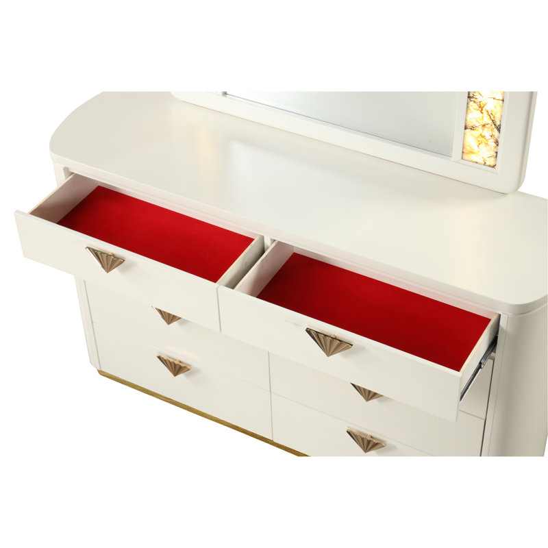 Commode à 8 tiroirs Modern Style