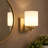 Lepe Metal Vanity Light with Opal Glass Shades-1185608565-1185608567-1190461187