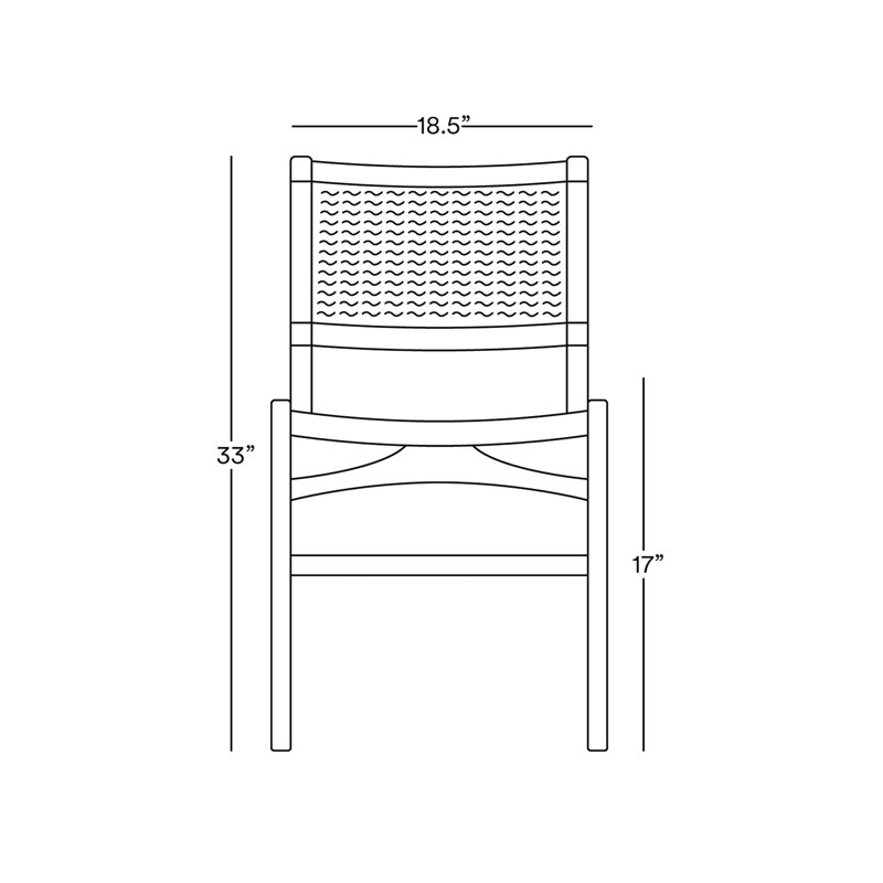 Chontales Dining Chair, Natural San Geronimo, Natural