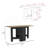 Gateleg Folding Table Space-Saving With Compact Design
