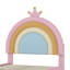 Lit tapissier Vibrance Rainbow Design avec tiroir de rangement et revêtement en velours-116235866