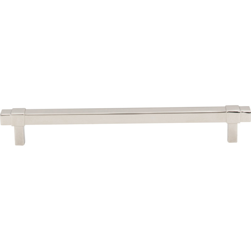 Zane Bar Pull, 8 13/16", Polished Nickel