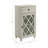 Ceara White Finish Accent Table