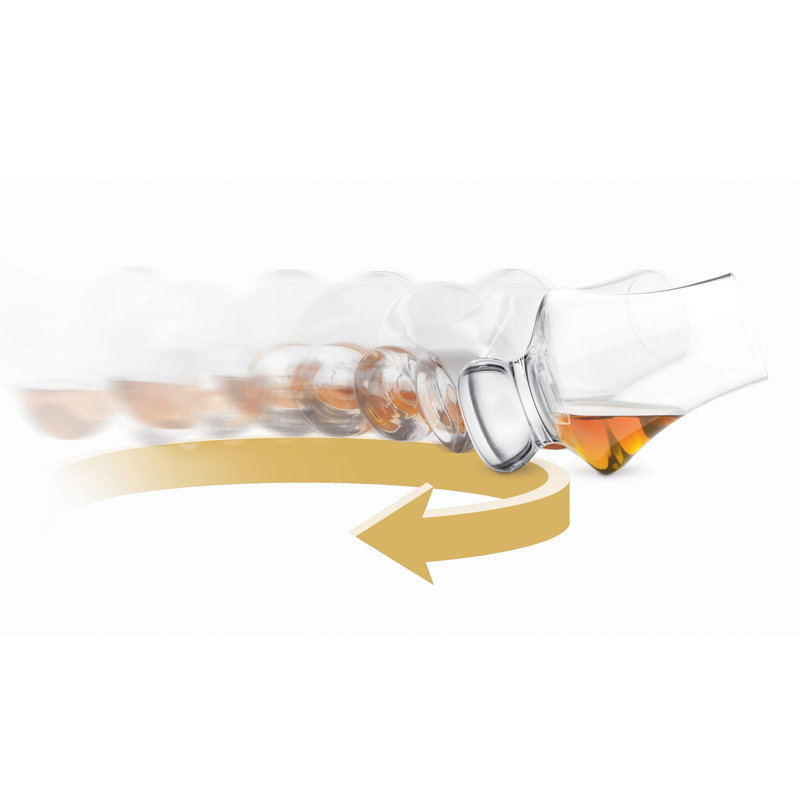 195ml Handmade Crystal Whiskey Glass Set
