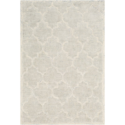 Palm Hand Tufted Geometric Indoor Rug
