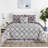 5 Piece Comforter set Reversible Down Alternative Comforter Duvet Insert-1479741642-1479741640