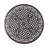 48-Inch Round Lattice Patio Table