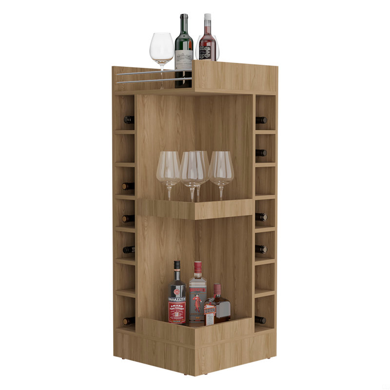 Bar, 16 tablettes, Brun