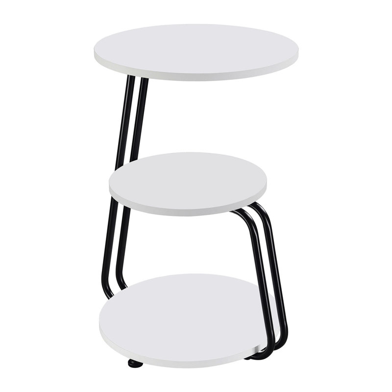 Table d'appoint ronde à 3 niveaux Dixon