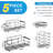 5-Pack Adhesive Shower Caddy Organizer