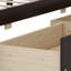 Lit plateforme simple avec deux tiroirs-500148886