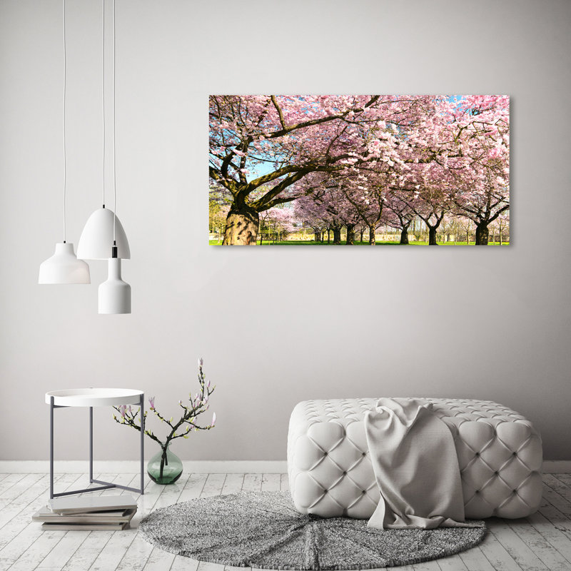 Cherry Trees - No Frame Print on Canvas