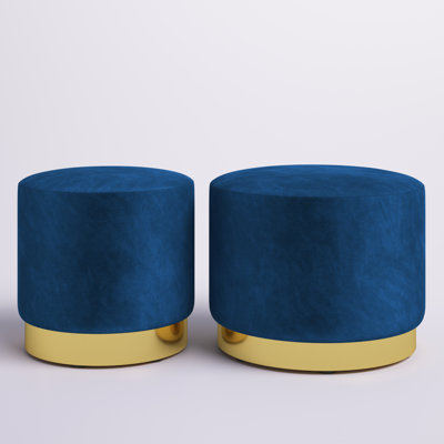 Repose-pieds standard en velours 20 po Tia