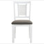 Ensemble de 2 chaises d'appoint en bois Pratto