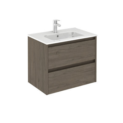 Youcef 32'' Single Bathroom Vanity with Ceramic Top