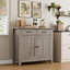 Armoire de rangement moderne avec 2 tiroirs-1890086061