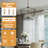 4 - Light Dimmable Lantern Geometric Chandelier