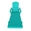 Méridienne inclinable en polyuréthane extensible pour l'extérieur de 77,6 po Geoff-1474125024