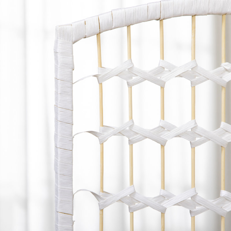 Cloison de séparation en fibre blanche Wave