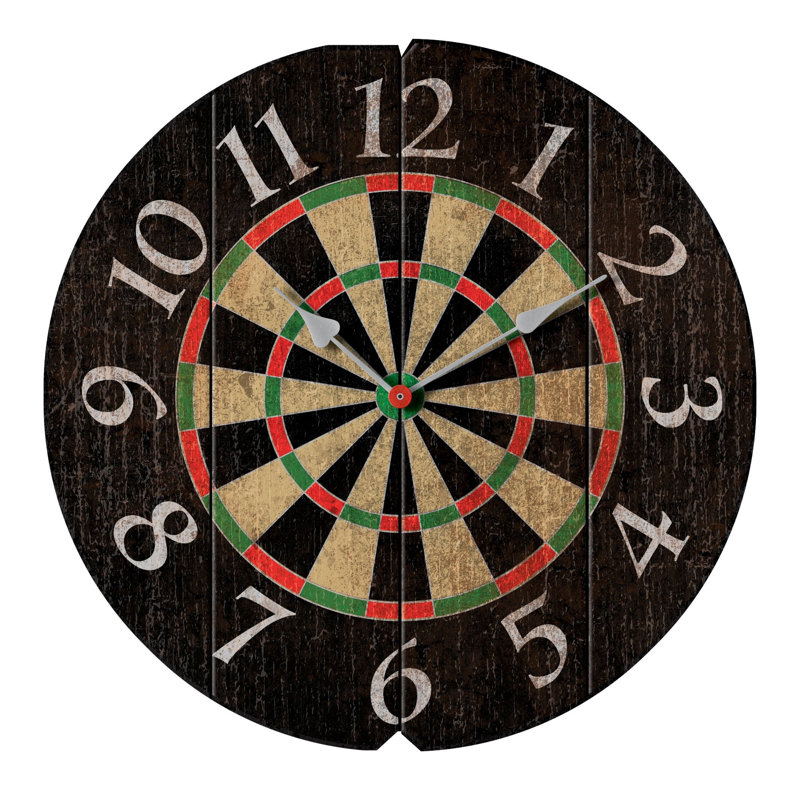 Horloge murale 16 "Darts