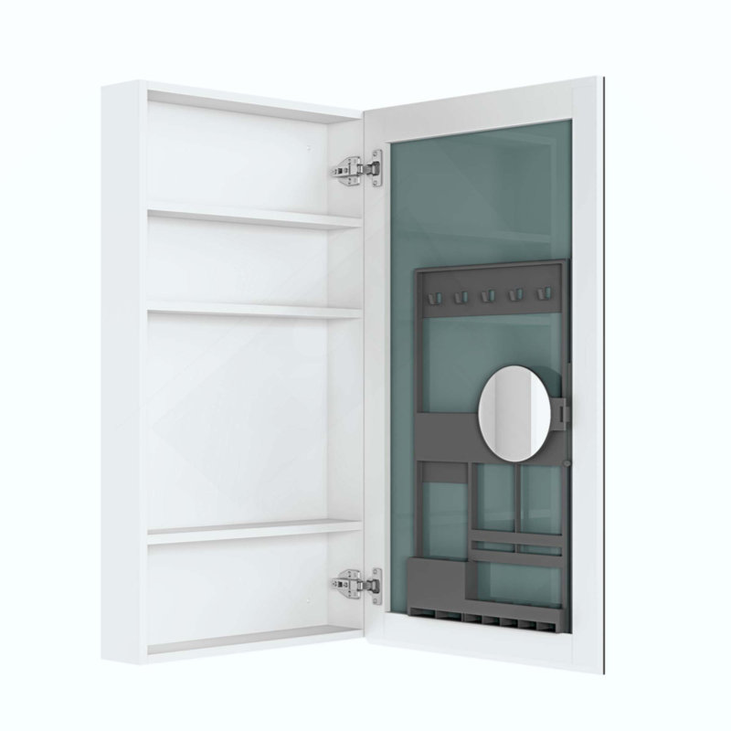 Armoire à pharmacie sans cadre Surface Mirror, H 36 po x l 20 po x P 4,8 po