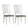 Scranton Slat Back Side Chair in White