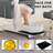 Reclining Pedicure Chair With Stool, Footrest & Massage Foot Basin-1007398387