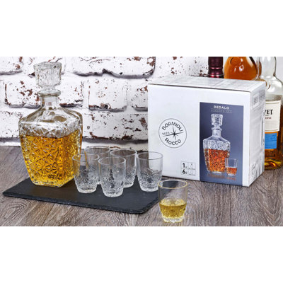 Dedalo 7 Piece Beverage Serving Set