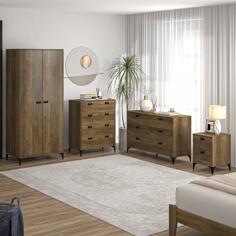 Wardrobe, Knotty Oak