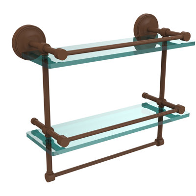 Alcott 2 Piece Tiered Shelf with Towel Bar