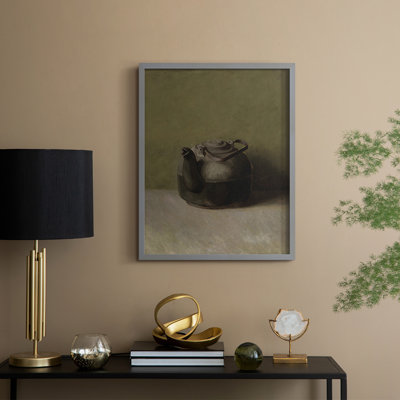 «Vintage Portrait Print», reproduction encadrée CXLI
