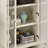 5-Tier Display Case Curio Cabinet With Glass Doors