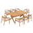 Outdoor Rectangular Dining Set With Cushions-113549755