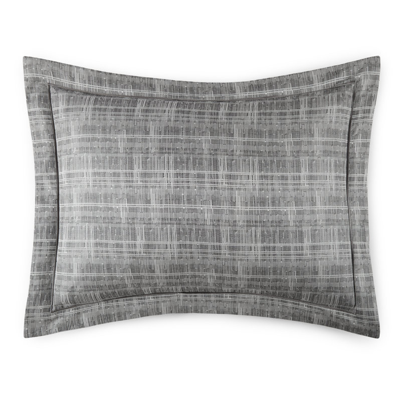 Biagio Jacquard Duvet Cover, King Duvet Cover, Azure