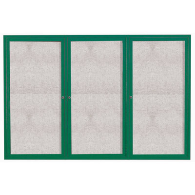 Wall Mounted Enclosed Bulletin Board