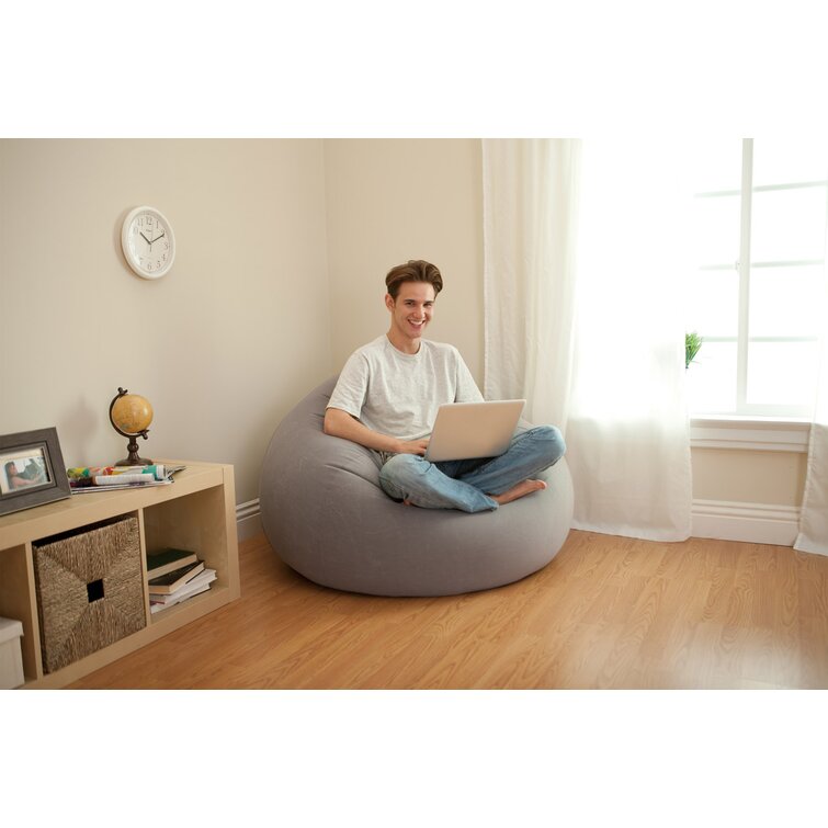 Ultra Lounge Inflatable Chair With Foot Rest