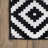 Kellee SpinClean Machine Washable Modern Diamonds Area Rug-758681013