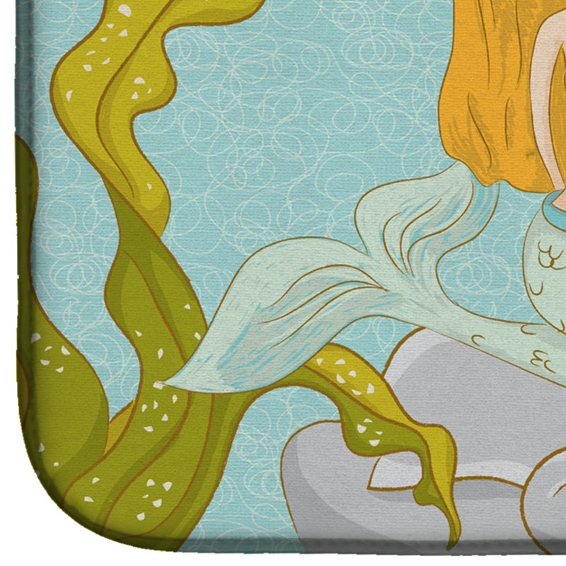 Tapis de séchage pour scène subaquatique sirène