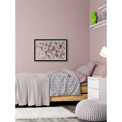 Buds and Roses 1 Piece Single Picture Frame Painting