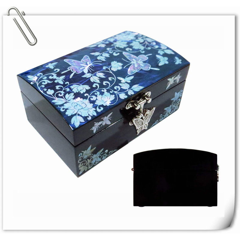 Boîte à bijoux +, Bleu