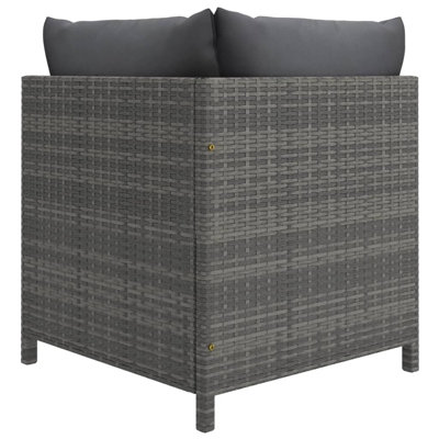 Rasmus 23.6" Wide Square Patio Sectional Set with Cushions