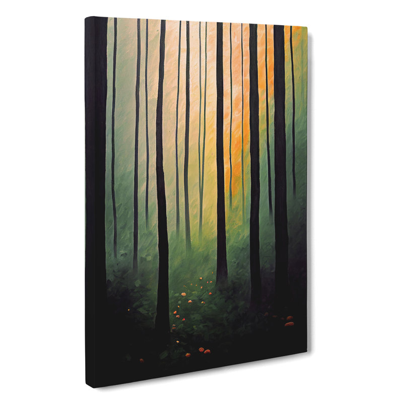 XC1022-1783X Deep Forest - Wrapped Canvas Print, 50cm H x 35cm W x 3cm D