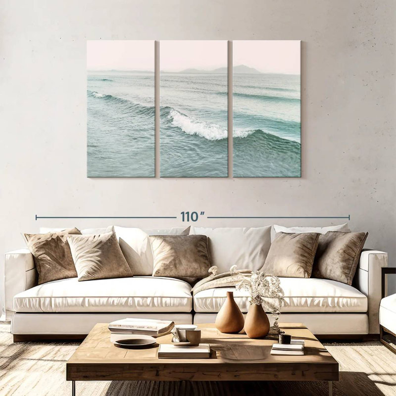 Gillard Sea Wave, H 48 po x l 74 po