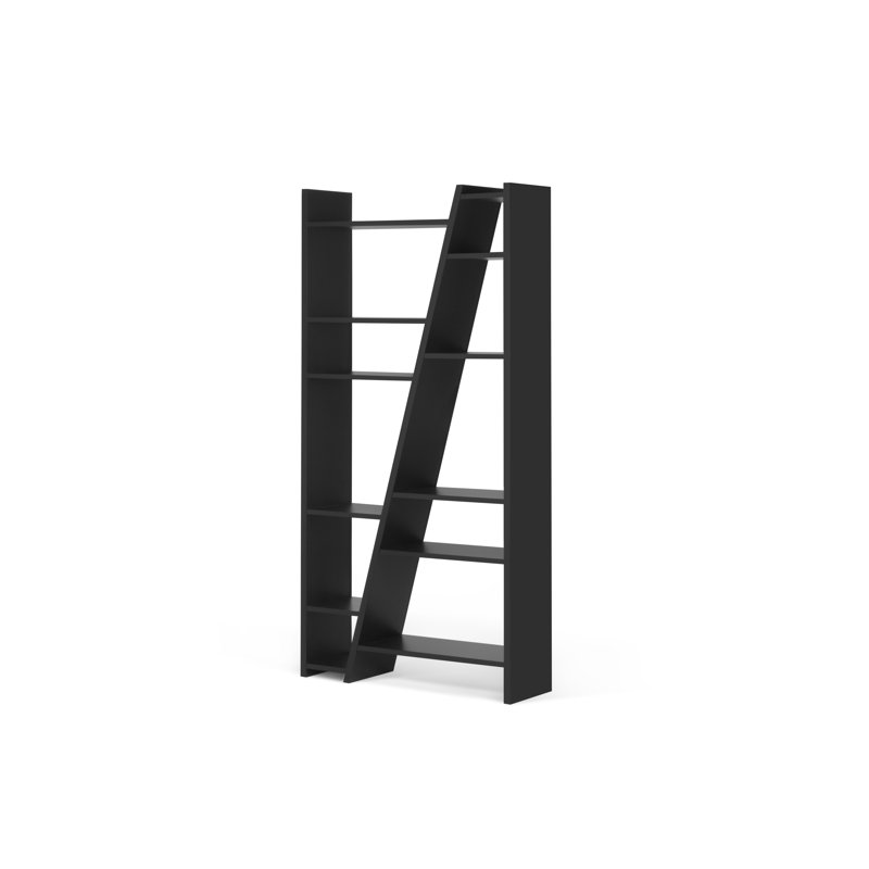 Delta Geometric Bookcase, Pure Black