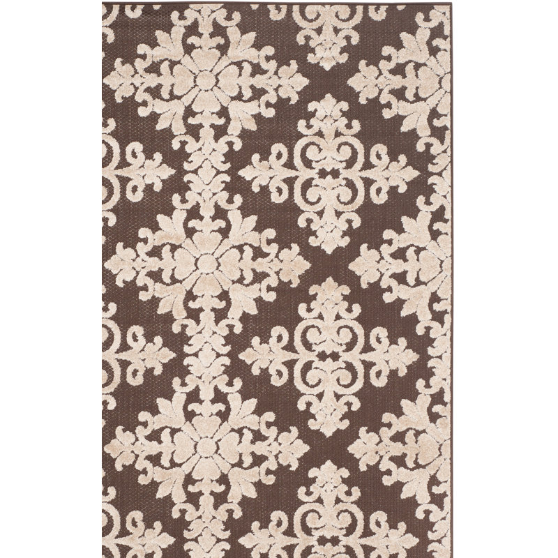 Kari Performance Geometric Indoor/Outdoor Area Rug, Rectangle 3'3" x 5'3"