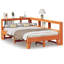 Bookcase Bed Without Mattress Solid Wood Pine-1938820492-1938820481