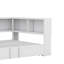 Lit de jour double en métal avec couchette et ports USB-2043932992