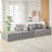 110" Modular Sectional Sofa No Assembly, Compression L-Shape Floor Sectional Couch with Chaise-1966744315