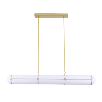 Modern 1-Light LED Metal Pendant 